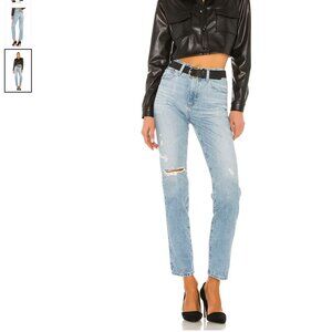 AG The Phoebe Straight Extended Jean size 25R Color 22 Years Homage